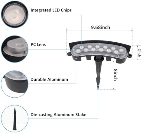 12V LED Low Voltage Flood Lights Outdoor for Tree Uplighting - Image 6