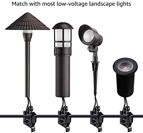 LEONLITE 12-Pack Low Voltage Landscape Wire Connector, Outdoor Light Cable Connectors for Pathway Lights/In-ground Lighting/Spotlight, UL Listed, 12-18 Gauge - Image 4