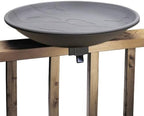 Wild Bird Lover's Heated Deck Mount Bird Baths, Pack of 2 - Image 5