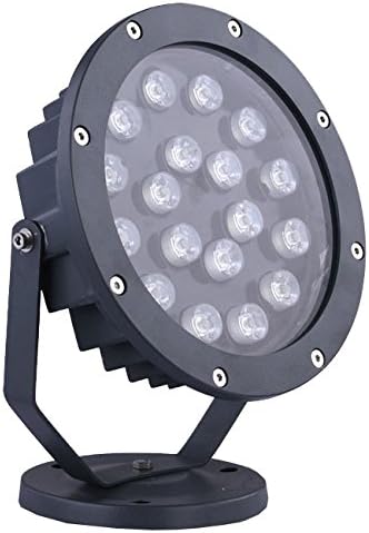18W Pure White LED Outdoor Wall Wash Flood Light Fixture Project Spot Lamp DC 24V by Brillraydo