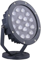 18W Pure White LED Outdoor Wall Wash Flood Light Fixture Project Spot Lamp DC 24V by Brillraydo