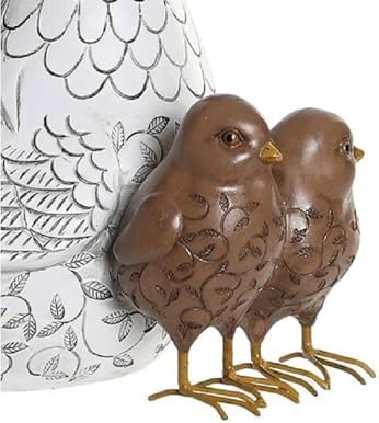 Outdoor Chicken Statue for Garden, Yard & Flower Bed Decor - Image 7