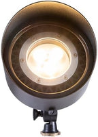 VOLT 12V Black Brass Flood Light & 9W 2700K PAR36 LED Bulb (900 Lumens) - Image 3