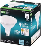 325W Equivalent 2700K, 3000K, 3500K, 4000K, 5000K, 6500K Selectable PAR 38 Dimmable LED Floodlight Bulb (1-Pack), White - Image 2
