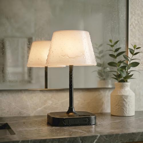 Table Lamp,Cordless Waterproof Shower Lamp and Dimmable Touch Lamp by Vutirp