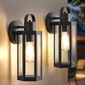 EJIAXIN 2 Pack Exterior Lighting Fixtures, 13" Black Outdoor Wall Light by WelcometoEJIAXIN