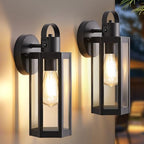 EJIAXIN 2 Pack Exterior Lighting Fixtures, 13" Black Outdoor Wall Light by WelcometoEJIAXIN