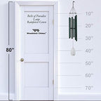 Woodstock Chimes Signature Collection, Bells of Paradise, Rainforest Green 44", Decor Designs Wind Chimes for Outdoor, Patio, Home or Garden Décor (BPLRG) - Image 5