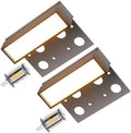 Cheopha 4 Inch Hardscape Lighting with 12-24V 3W G4 Led Warm White 2-Pack by Cheopha