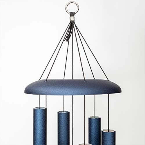 Corinthian Bells by Wind River – 44 inch Midnight Blue Wind Chime for Patio, Backyard, Garden, and Outdoor Decor (Aluminum Chime) Made in the USA - Image 4