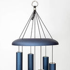 Corinthian Bells by Wind River – 44 inch Midnight Blue Wind Chime for Patio, Backyard, Garden, and Outdoor Decor (Aluminum Chime) Made in the USA - Image 4