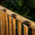 4 Pack LED Solar Power Fence Step Lights, Waterproof Outdoor Lighting, Solar Step Lights for Steps Stair Patio Yard Porch Front Door Sidewalk Deck Decor by Unknown