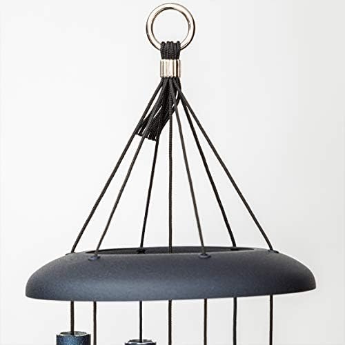 Corinthian Bells by Wind River - 27 inch Midnight Blue Wind Chime for Patio, Backyard, Garden, and Outdoor Decor (Aluminum Chime) Made in the USA - Image 4