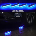 Solar Dock Deck Lights Outdoor 6Pcs Blue Solar Step Lights IP68 Waterproof - Image 3