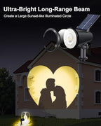 4 Pack Solar Spotlights Outdoor, Waterproof Warm White Landscape Uplights - Image 2