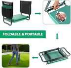 TomCare Garden Kneeler and Seat, 11.12" Kneeling Pad Sturdy Garden Bench - Image 6