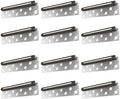12 Inch LED Hardscape Paver Lighting, 2700K-5000K Selectable, 12-24V 7W 280LM Retaining Wall Lights, IP65 Waterproof Low Voltage Landscape Paver Lights, ETL Listed, 12PK by RUNBISON