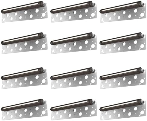 12 Inch LED Hardscape Paver Lighting, 2700K-5000K Selectable, 12-24V 7W 280LM Retaining Wall Lights, IP65 Waterproof Low Voltage Landscape Paver Lights, ETL Listed, 12PK by RUNBISON