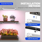 Barrina TX18 1FT LED Grow Light, 72W(4 x 18W, 360W Equivalent), Timer - Image 5