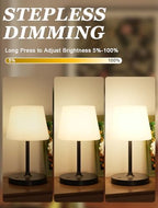 Shower Lamp IP54 Waterproof, Cordless Rechargeable Table Lamp, Outdoor Use - Image 2