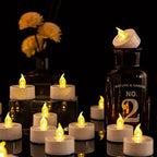 Nancia LED Tea Lights Battery Operated Flameless Candles 150PACK Warmyellow - Image 3