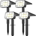 Solar Spot Lights Outdoor, Landscape Spotlights, 4 Pack Cool White by NACINIC