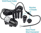 12V-24V DC Brushless Submersible Water Pump 196 GPH for Solar Fountain Hydroponics and Aquaponics - Image 2