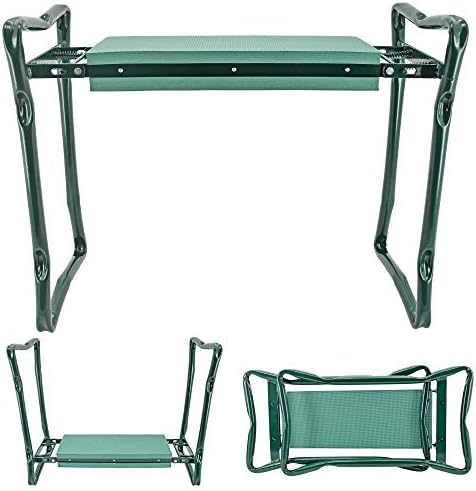 Garden Kneeler and Seat, Foldable Weeding Seat by ArcadiaGardenProducts
