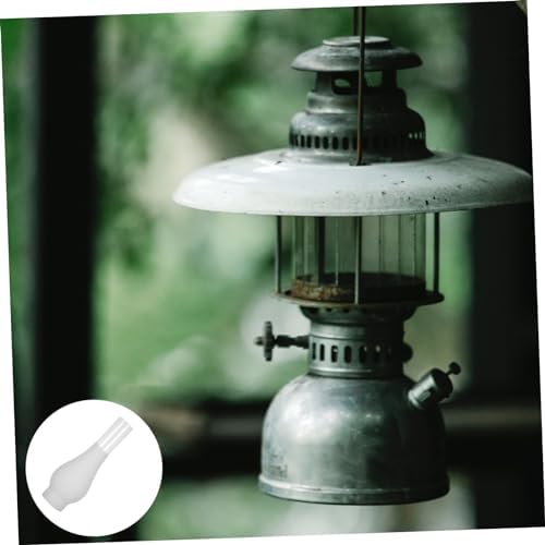 Xmas Kerosene Lamp Shade Glass Chimney Replacement for Small Oil Light - Image 2