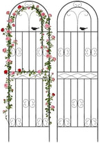 Amoskey Durable Garden Trellis for Climbing Plants - Outdoor Trellis Supports for Lush Greenery - Ideal for Vines, Flowers, and Vegetables, Easy Installation & Space-Saving Design (71"H*20"W -2 pack) by Amoskey
