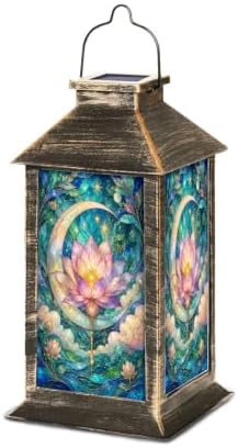 Solar Lantern Lotus Flower Print by Unknown