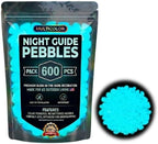 600pcs Glow in The Dark Garden Stones Glow in The Dark Pebbles DIY - Image 7