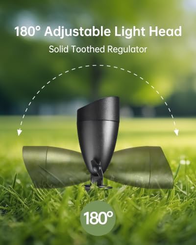 LITFIT 4Pack Low Voltage Landscape Spotlight,12v Outdoor Uplight Waterproof - Image 5