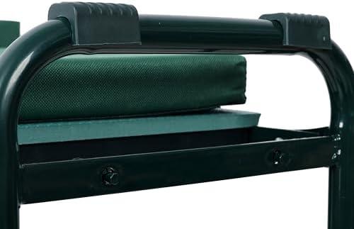 Ultimate Garden Kneeler and Seat Combo: Foldable Garden Kneeler & Seat Bench, Gardens Stool with Tool Pouches & Large Bag, Perfect Seats and Kneelers Combo for Seniors,330lbs Capacity - Image 4