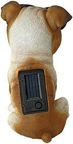 Design Toscano Bright Eyes Solar Pug Dog Garden Statue - Image 4