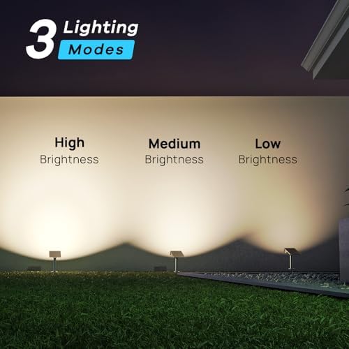 Consciot Solar Spot Lights, Halloween Lights, 3 Colors, 170° Wide Beam - Image 6