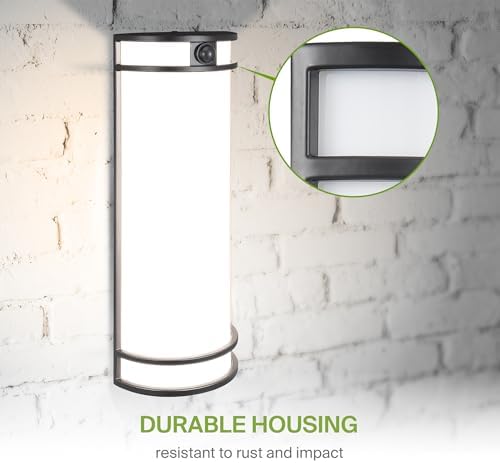 ASD LED Outdoor Sconce Lights, Motion Sensor 3000K 4000K 5000K Black 2 Pack - Image 5
