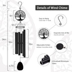 ASTARIN Memorial Wind Chimes for Outside Deep Tone, 36" Bereavement Gifts - Image 2