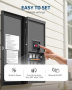 DEWENWILS 900W Low Voltage Landscape Transformer - Image 4