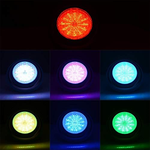 Astra Depot 2pcs IP68 Multi Color RGB LED Underwater Submersible Swimming Pool Lights AC Inground with Remote Controller 23A 12V - Image 2
