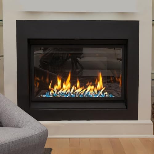 Skyflame 10-Pound Blended Fire Glass Beads for Fire Pit Fireplace - Image 6