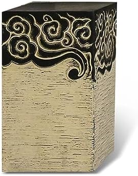 ARCVOX Oriental Architecture Columns & Pedestal, Floor Ornaments Plant Stand, Flower Pot Holder for Garden Backyard, Miniature Pillars Landscape Decor (Size : 19.6in) by Unknown