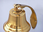 Hampton Nautical BL2021-5B Brass Plated Hanging Harbor Bell 4" - Nautical Decor - Nautical Home Decoration - Image 3