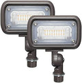 GKOLED 15W LED Flood Lights, Outdoor Dusk to Dawn, 3000K, UL Listed by GKOLED