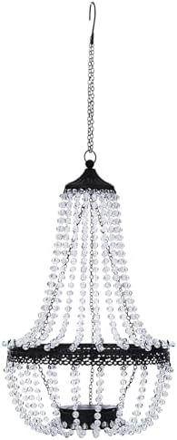 28" Hanging Solar Chandelier Outdoor Waterproof 30 LED Lantern - Image 2