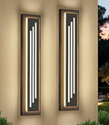 23.6'' LED Outdoor Wall Lights Modern Black Indoor Wall Sconce Lighting by TeweiBrand