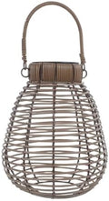 KICHOUSE Solar Lanterns Outdoor Waterproof - Solar-Powered Boho Lanterns with Auto On/Off - Decorative Rattan Hanging Lights for Patio Garden Porch Lawn and Pathway by kichouse