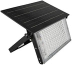 JIXNING Foldable Solar Flood Lights Outdoor with Remote Control, 6500K Waterproof Dusk to Dawn Solar Powered Security Light, Portable Adjustable LED Spotlights for Yard, Garden by Unknown
