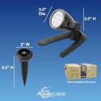 Aquascape LED Pond Garden Landscape Spotlight 6 Watt | Submersible | 12 Volt | 5 Year Limited Warranty - Image 6
