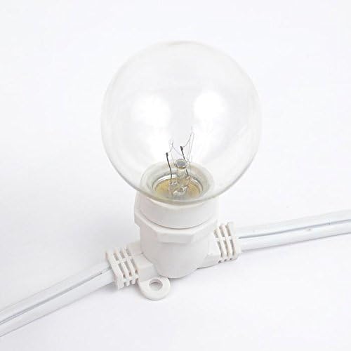 Novelty Lights 25 Feet Heavy Duty PVC Light String, 25 E17 Sockets - Image 6